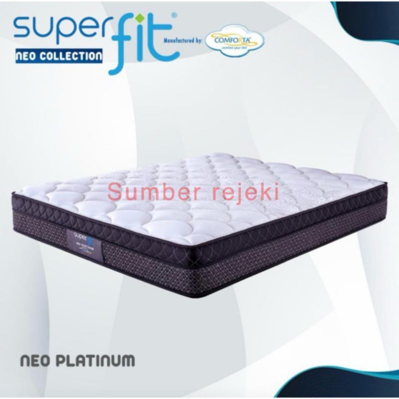 comforta super fit neo platinum 180 x 200 kasur spring bed 180 matras springbed superfit 180x200