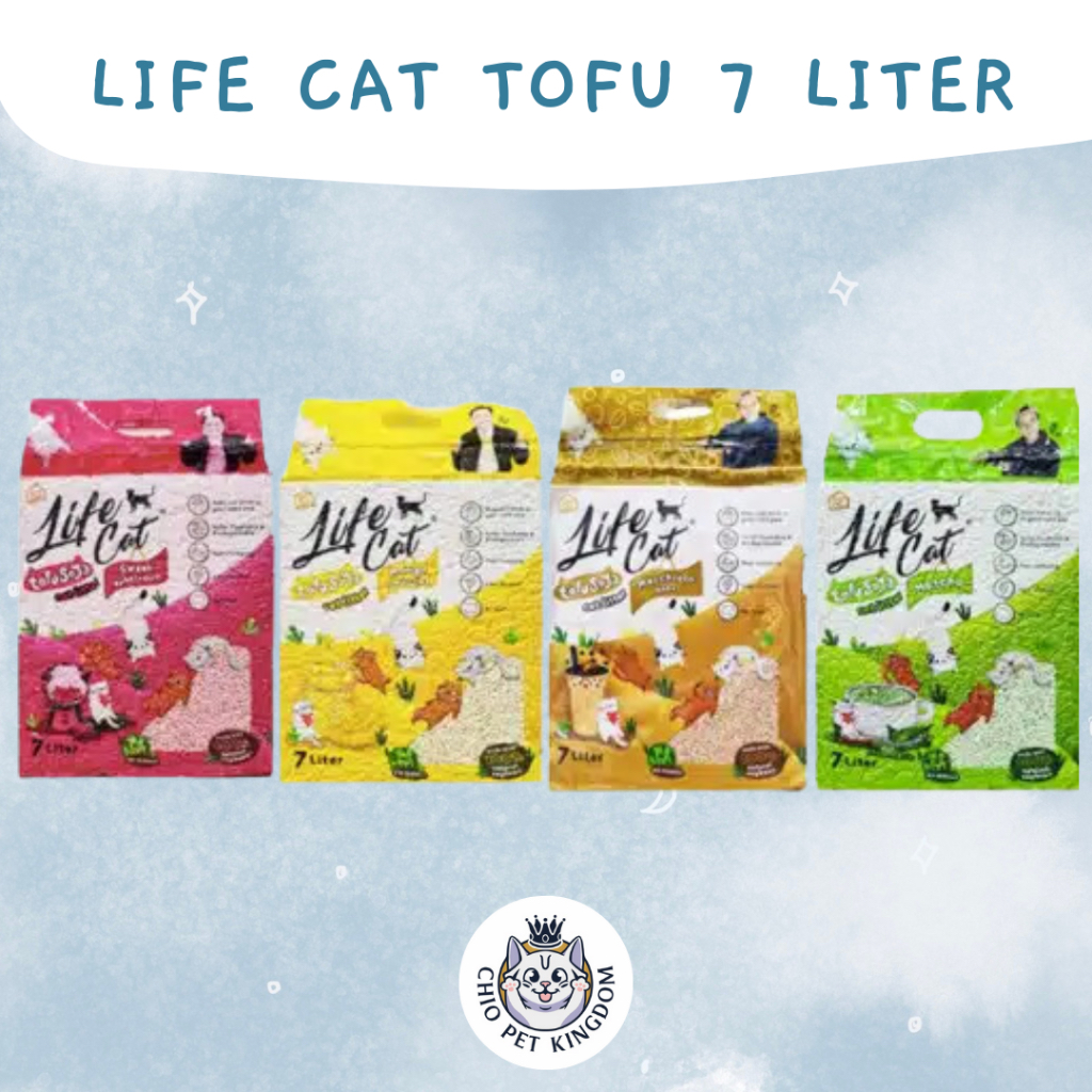 Life Cat Tofu Soya 7 L / Pasir Tofu Life Cat