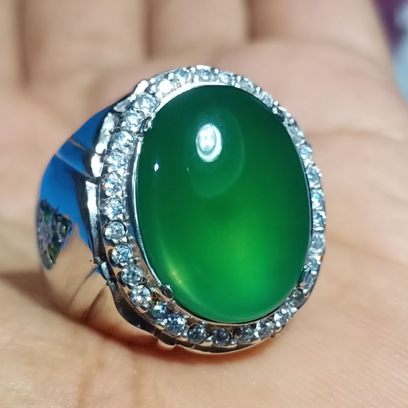 Batu Ijo Garut Natural Anti Dyed. Bukan Batu Blue Sapphire Bacan Doko Bacan Totol Pirus Persia