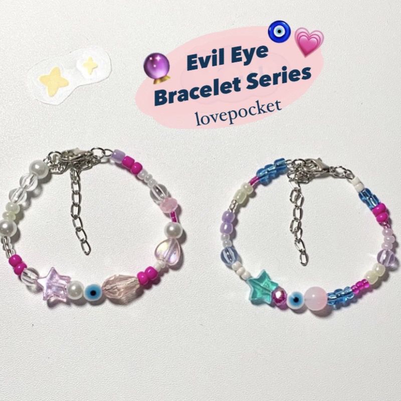 Beads Evil Eye Bracelet | Gelang Manik Manik Evil Eye