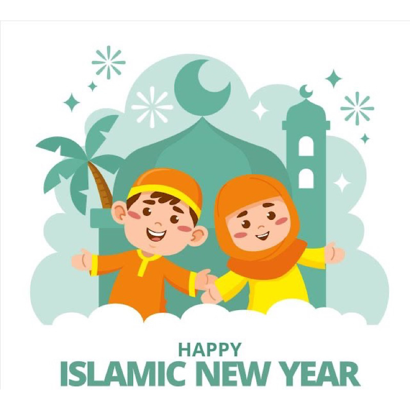 Papan Tahun baru islam Maulid nabi