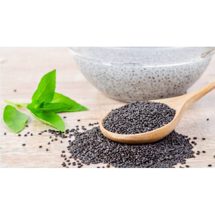 

Biji Selaasih Basil Seed 100g Super Premium