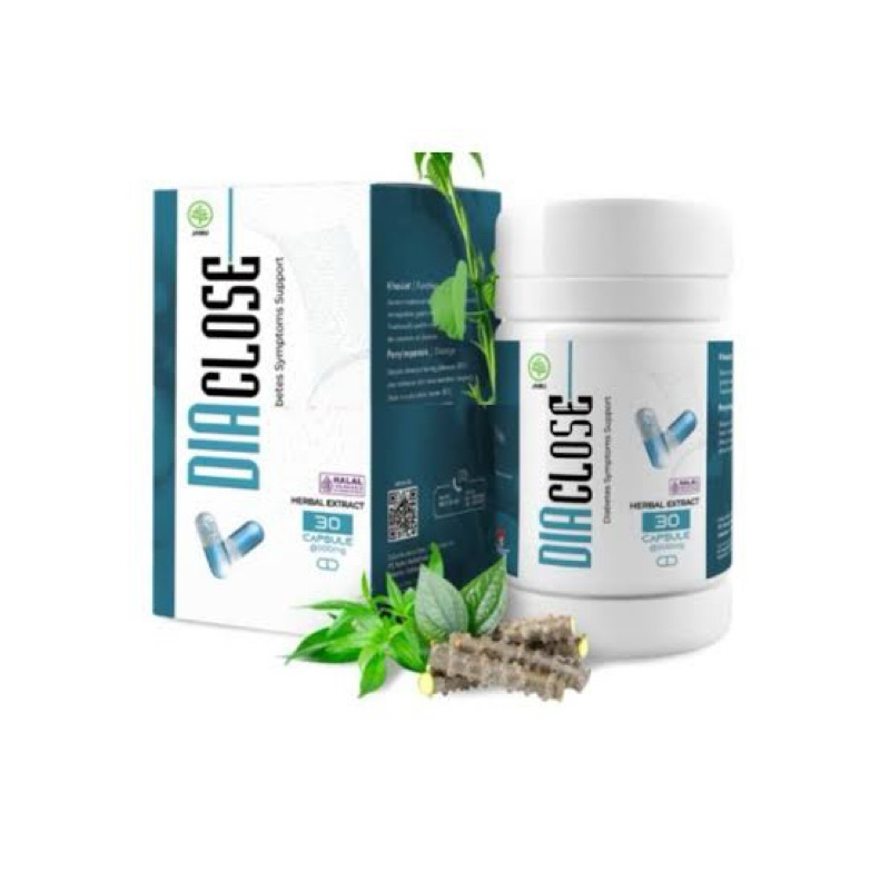 

DIACLOSE OBAT HERBAL MENGURANGI DEABETES PENGONTROL GULA DARAH 30 CAPSULE ORIGINAL GROSIR