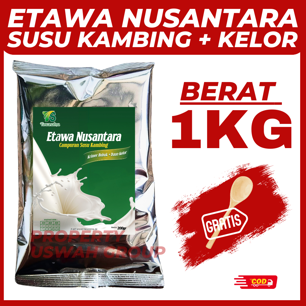 

SUSU KAMBING ETAWA BUBUK 1KG