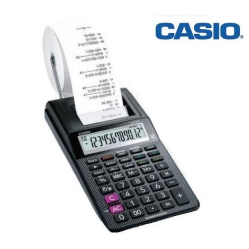 

CASIO PRINTING CALCULATOR HR 8 RC MULTIPLE ASLI RESMI