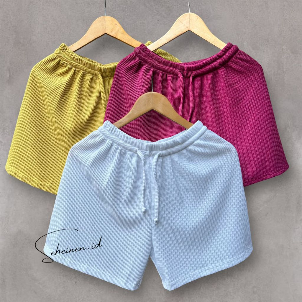 Seheinen paket murah celana pendek wanita 3 potong Celana pendek wanita Celana pendek wanita uniqlo