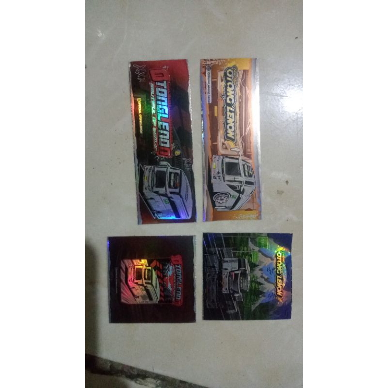 

STICKER BUS OTONG LENON PO LIZ WISATA.