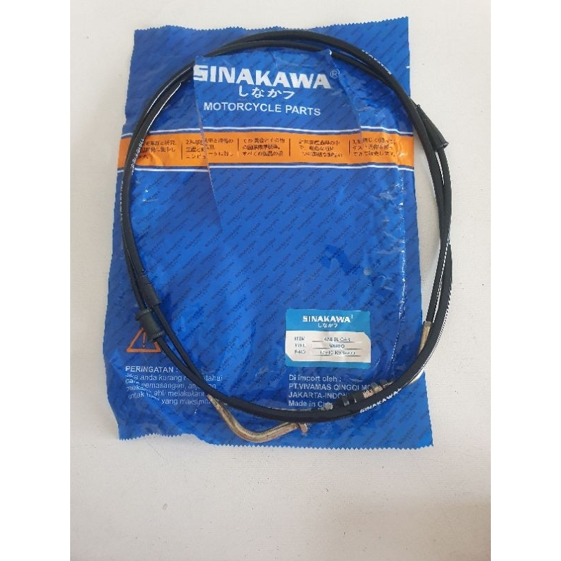 KABEL GAS  MOTOR VARIO SINAKAWA KUALITAS BAGUS VARIO 110 SCOOPY SPACY KVB