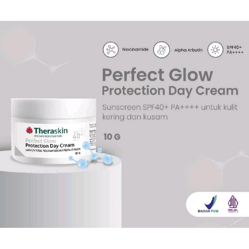 Perfect Glow Protect Day Cream Theraskin