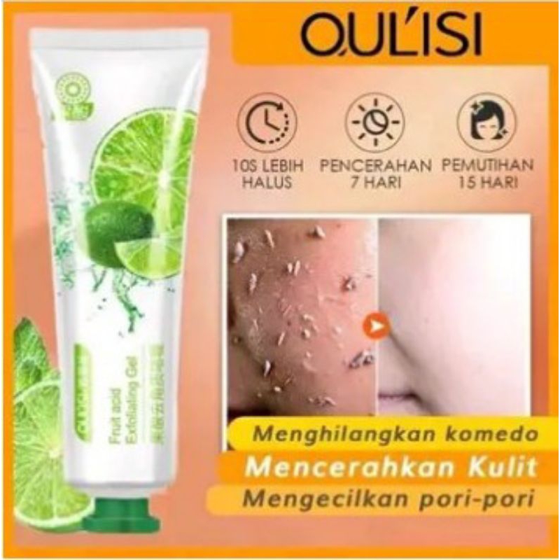 OULIS FRUIT ACID EXFOLIATING GEL PERONTOK DAKI