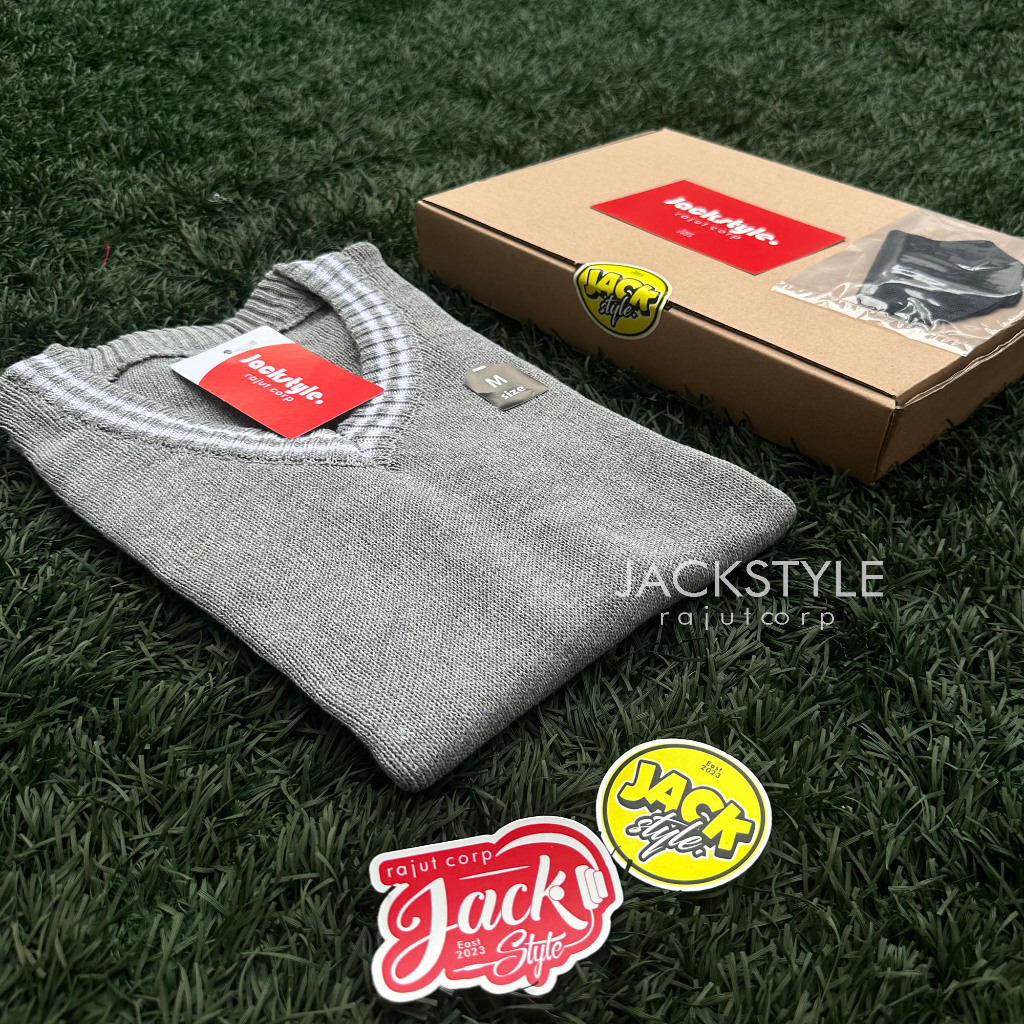 ATASAN ROMPI RAJUT ANAK LAKI-LAKI/PEREMPUAN SET ROMPI SERAGAM SEKKKOLAH VEST KOREAN STYLLE