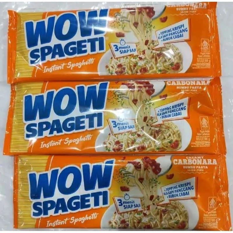 

WOW SPAGETTI CREAMY CARBONARA