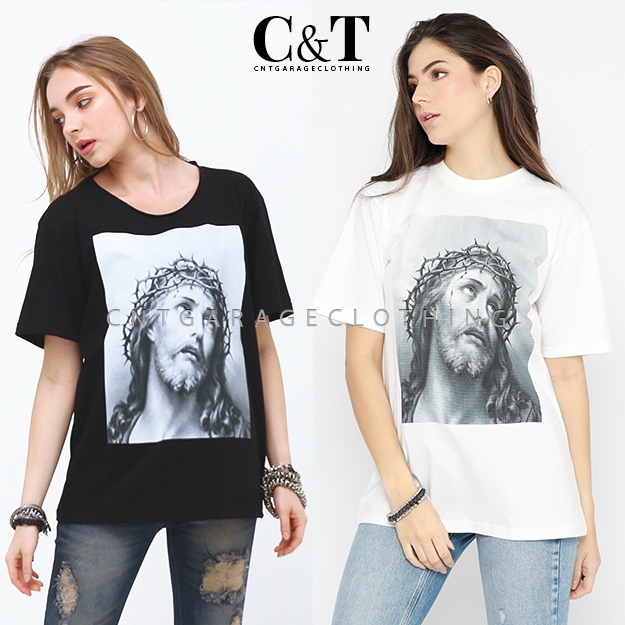 PROMO | GUNS N ROSES JESUS TSHIRT UNISEX | GNR 045 | TSHIRTS KAOS DISTRO DEWASA VINTAGE | CNTGARAGEC