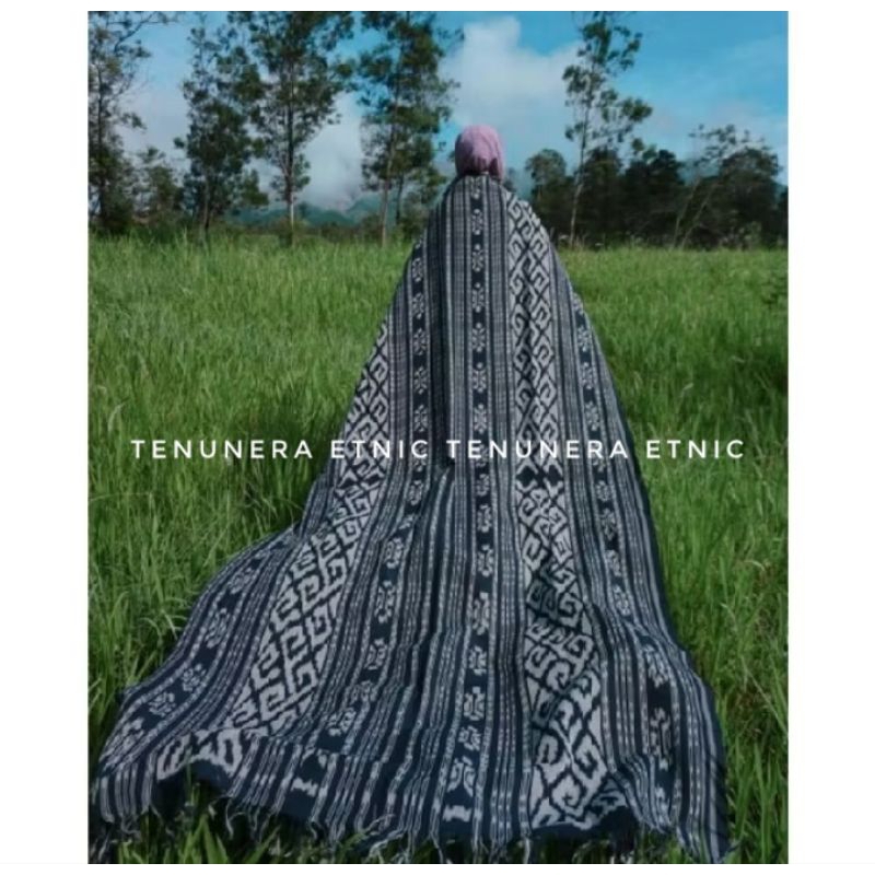 Kain Tenun Etnic Blanket Tenun Blanket Jepara Motif Toraja Sumba Kain Tenun Jepara