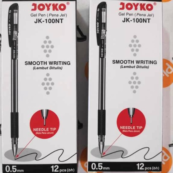 

TERBAIK Pulpen Ballpoint Gel JK1NT 12pcs