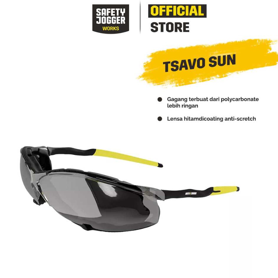 New Update  Safety Jogger Works Tsavo Sun Kacamata Safety