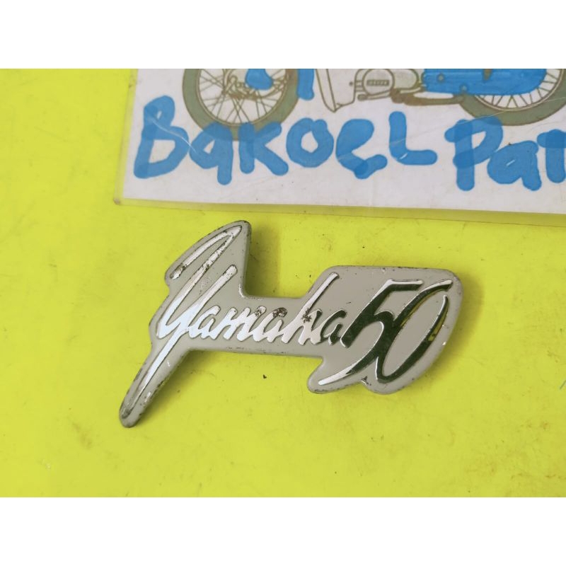 Emblem emblim logo simbul simbol dek sayap tebeng yamaha V50 Yamaha50 yamahaV50