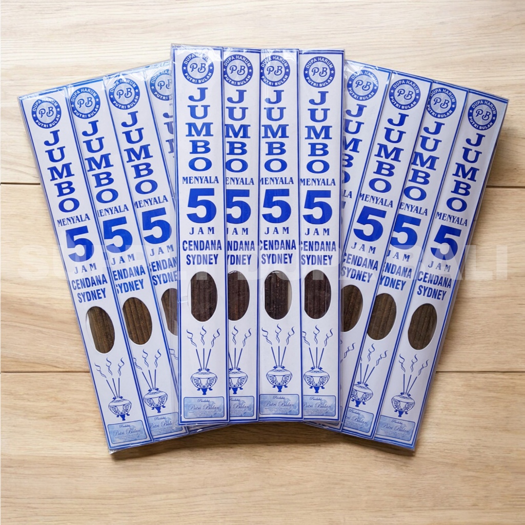 Dupa Jumbo 5 jam Cendana, Dupa Jumbo Cendana, Dupa 5 Jam, Dupa Aroma Cendana Pengharum Ruangan