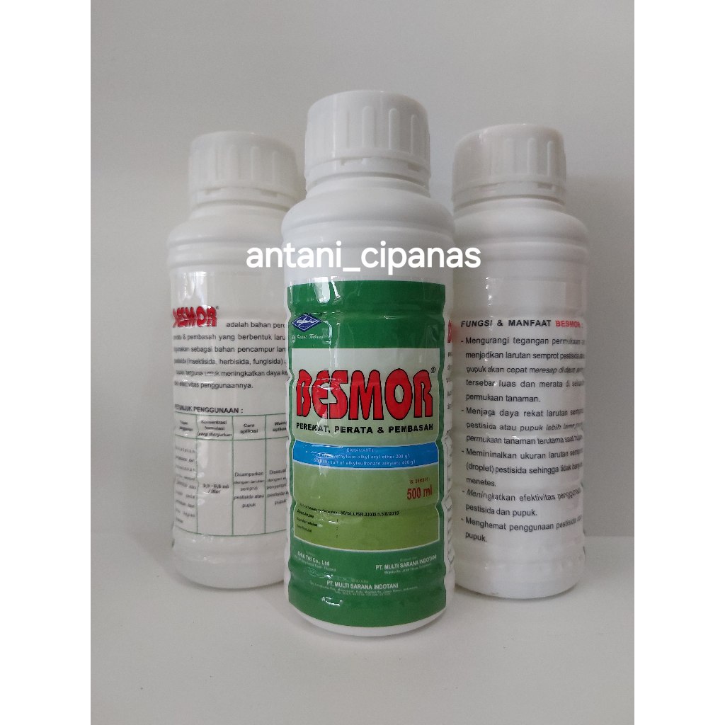 BESMOR 500ML Perekat Perata Pembasah Penembus Pestisida