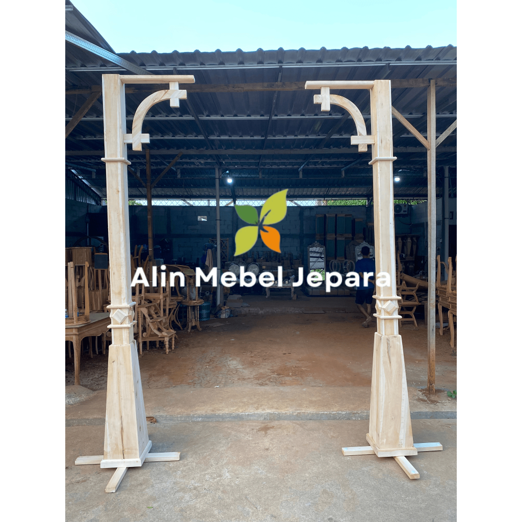 Tiang Lampu Dekorasi, Dekorasi Pelaminan