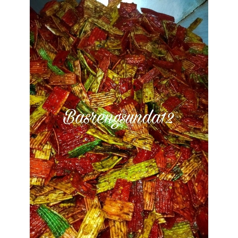 

Seblak kerupuk sisir 250gram