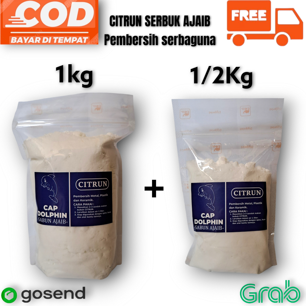 Citrun/Biang Citrun/Sitrun (1,5Kg)/Pembersih multifungsi citrun pembersih kamar mandi multifungsi