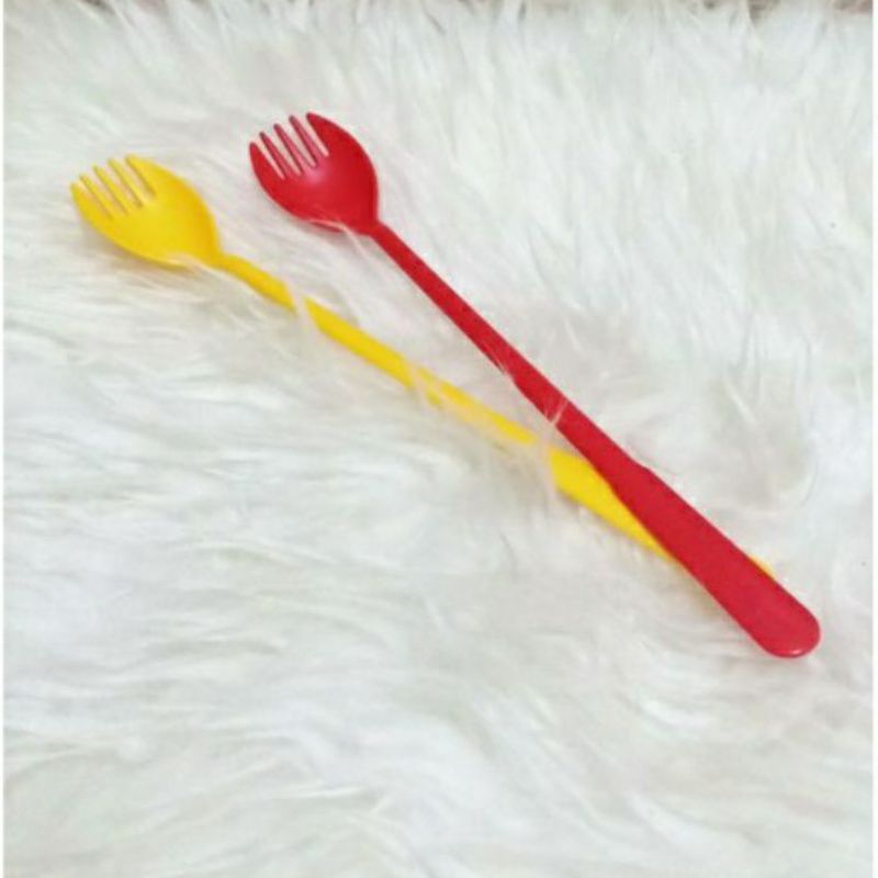 sendok es buah tupperware