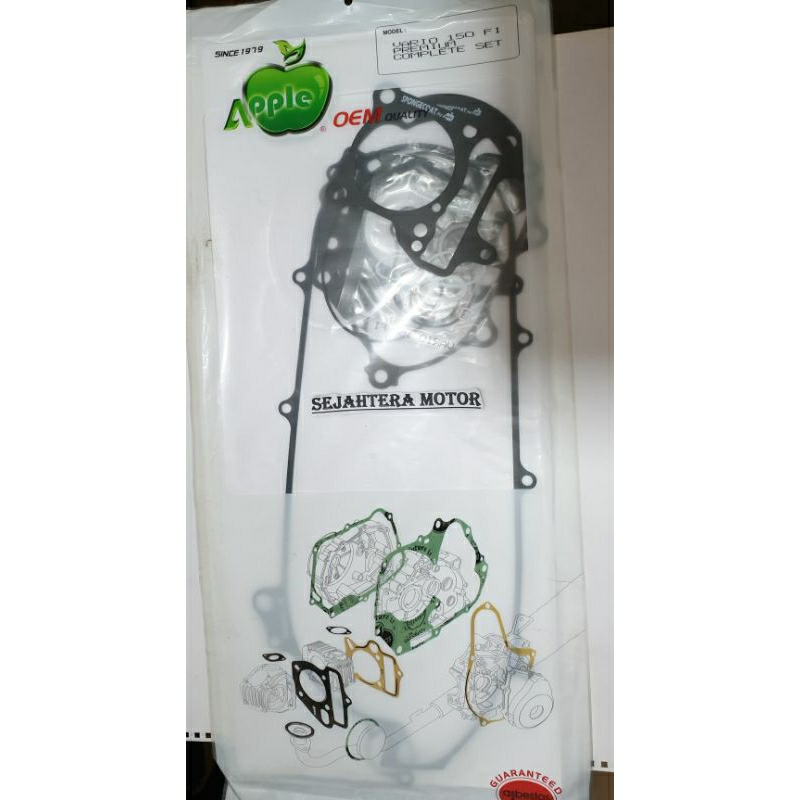 Paking/Full set APPLE untuk motor VARIO 150 F1
