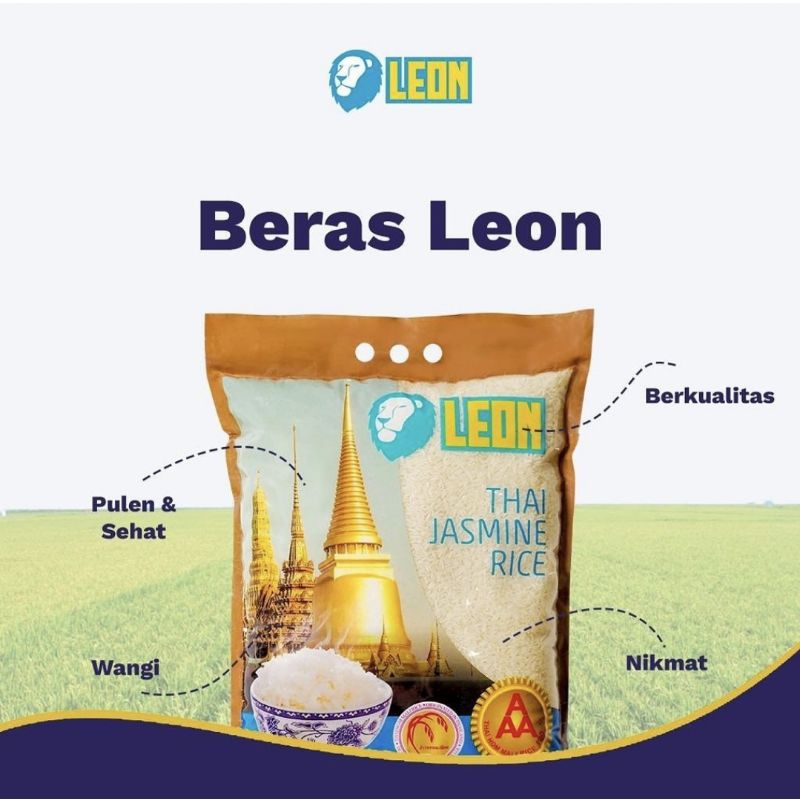 

Leon Thai Jasmine Rice 5kg