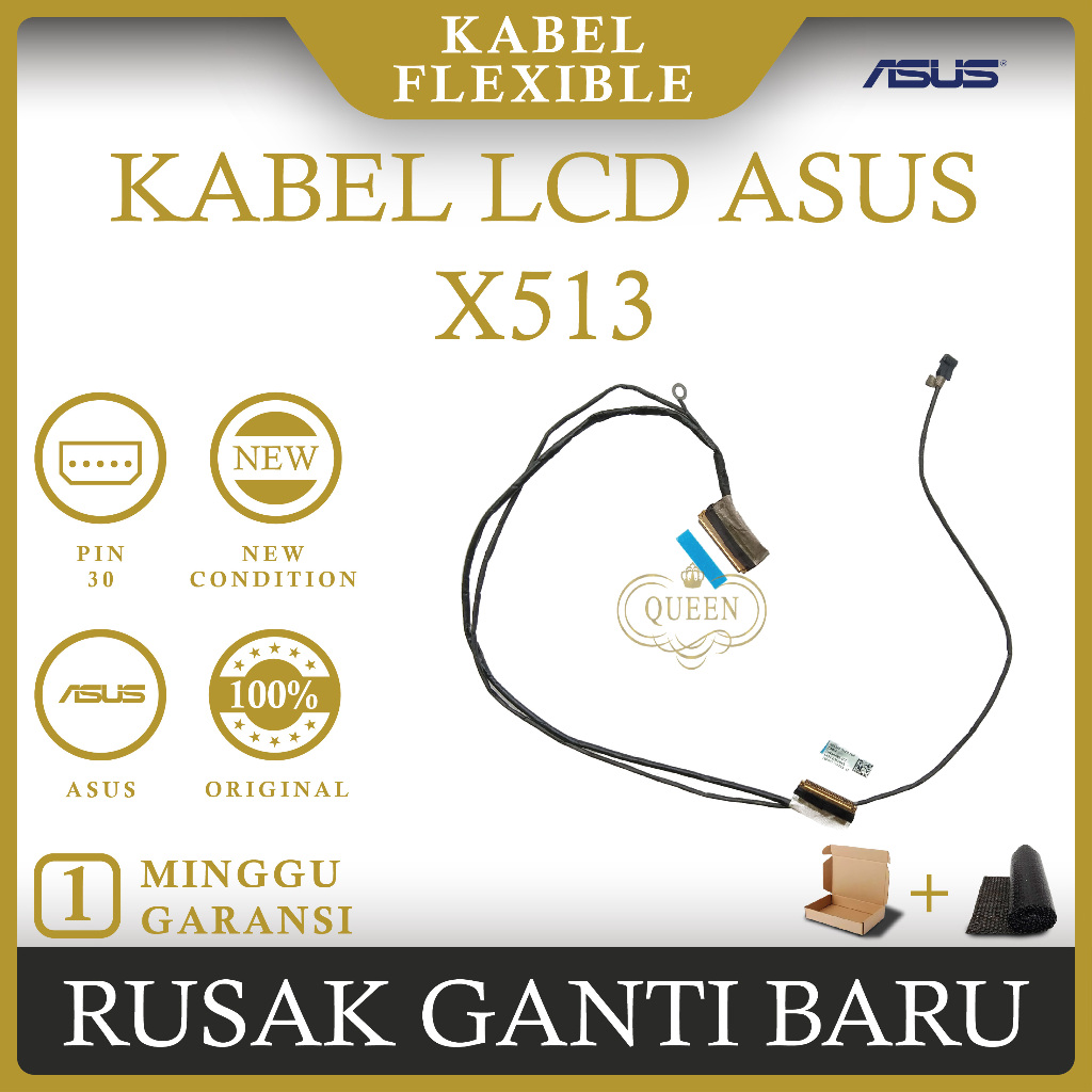 KABEL FLEXIBLE LCD LAPTOP ASUS X513 (PIN30)