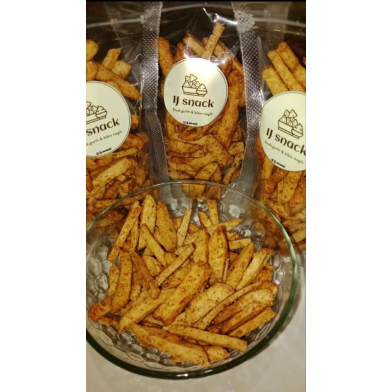 

Basreng pedas daun jeruk 100gr cocok untuk usaha reseller