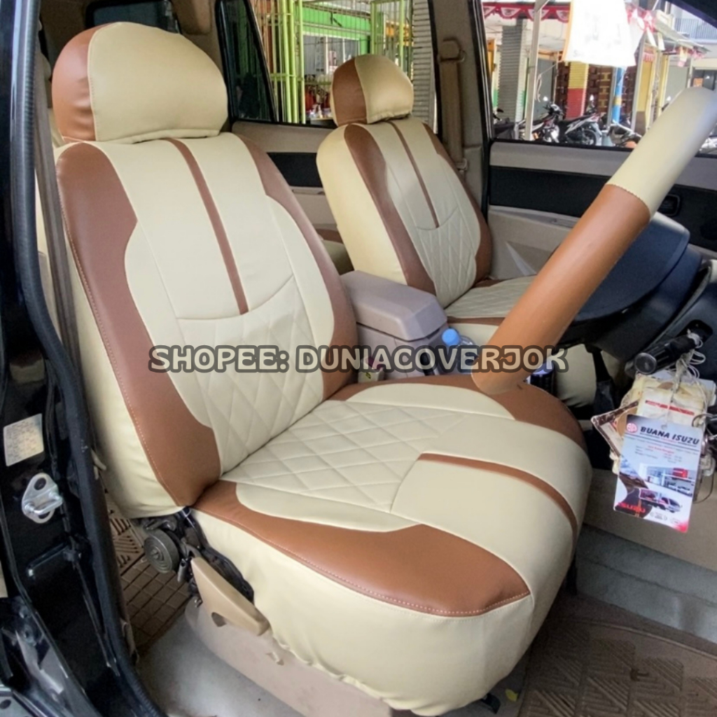 SARUNG JOK MOBIL DATSUN GO PANCA 3 BARIS BAHAN FORCE ORIGINAL