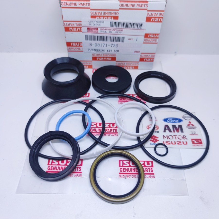 SEAL GEARBOX STEERING SEAL POWER STEERING KIT BAWAH ISUZU NMR