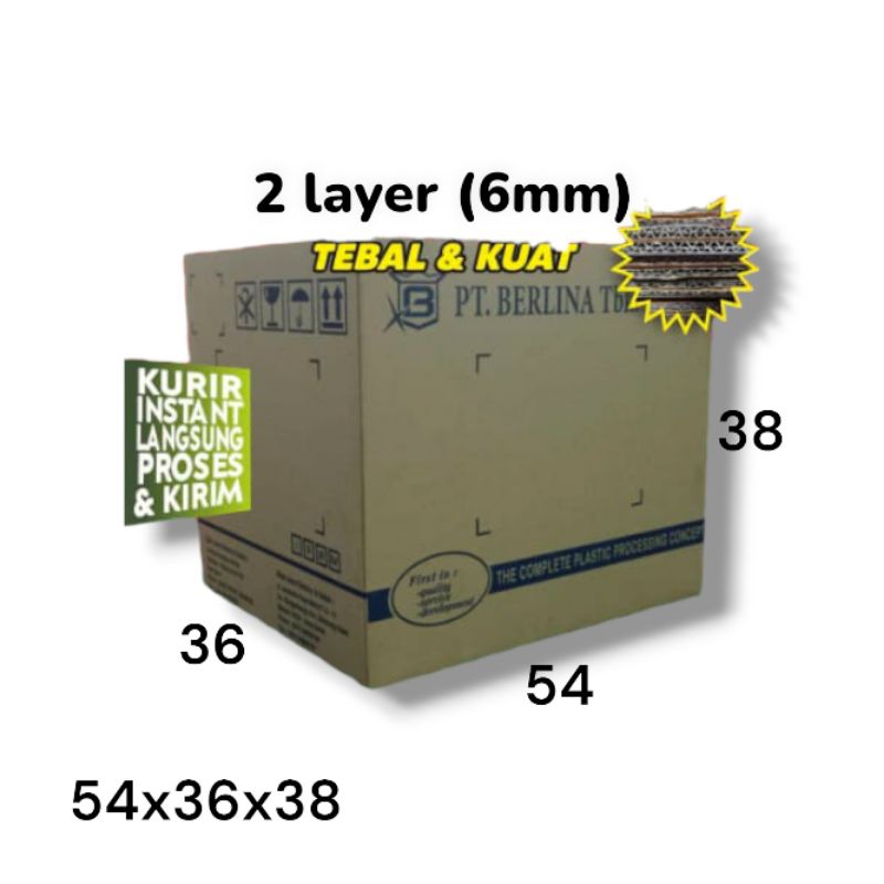 

Kardus Packing Besar Pindahan Jumbo Tebal Bekas Packing 2 layer