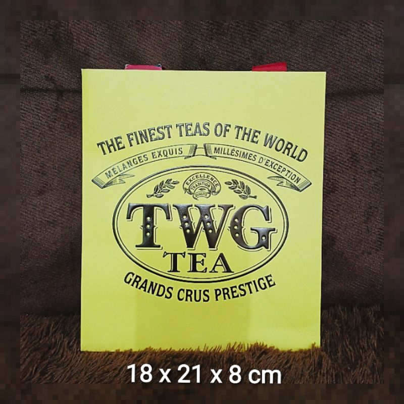 Paper Bag TWG / Twinning Tea Paperbag / Tas Kado