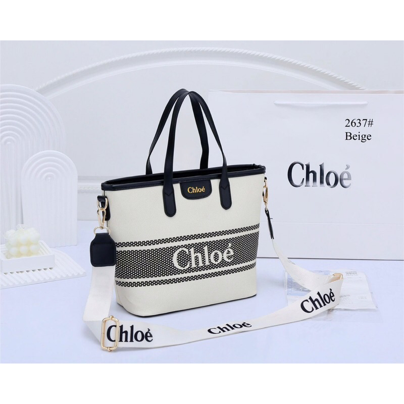 New Chloe Tote Bag import Code : 2637 (free paper bag & bubble wrap)