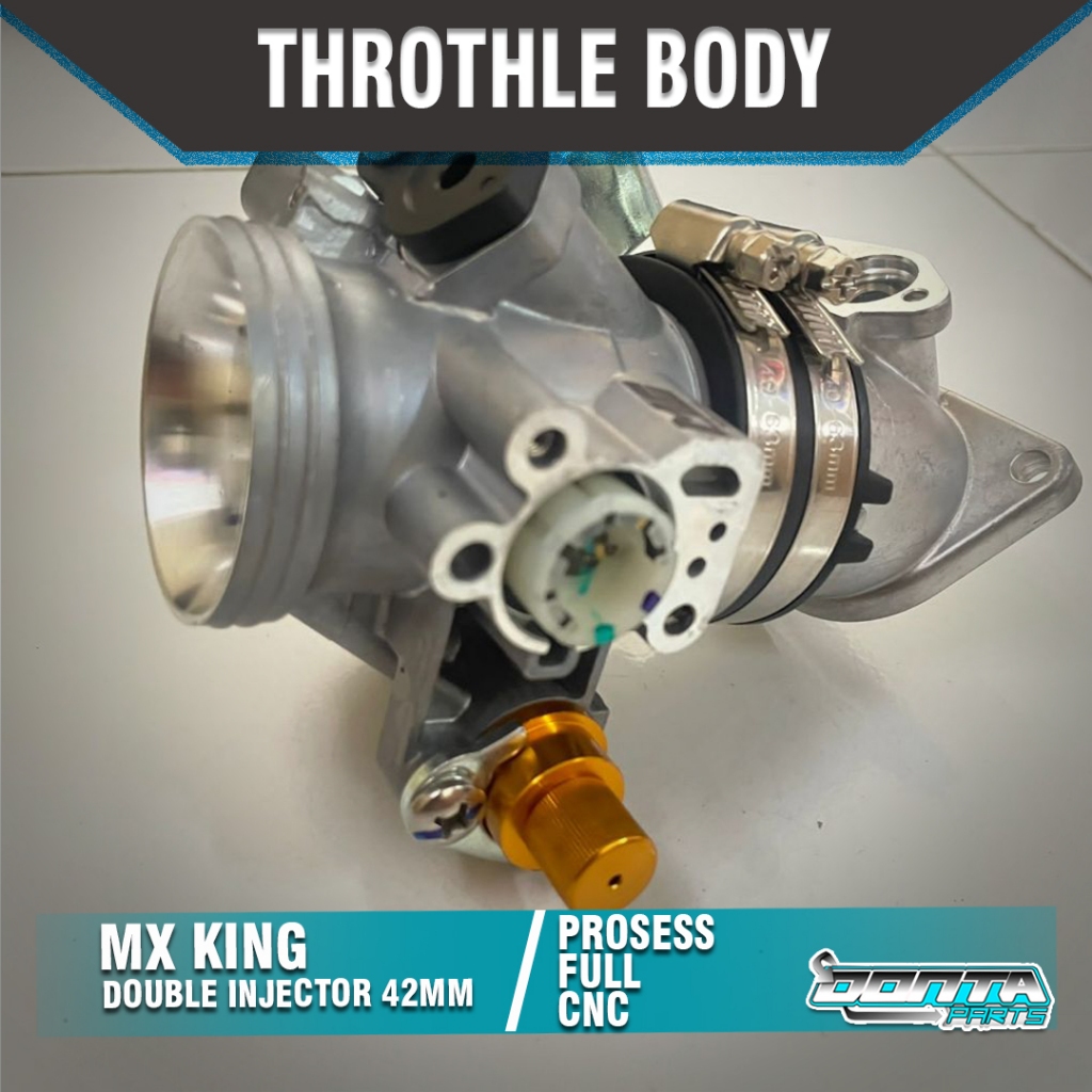 Tb thottel body mxking doubel injector 42mm