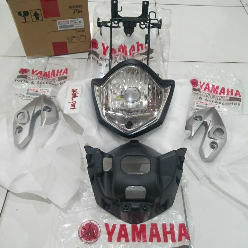 Reflektor assy Lampu depan kupingan dudukan batok Vixion old 2010 2011 2012 3C1 Original..