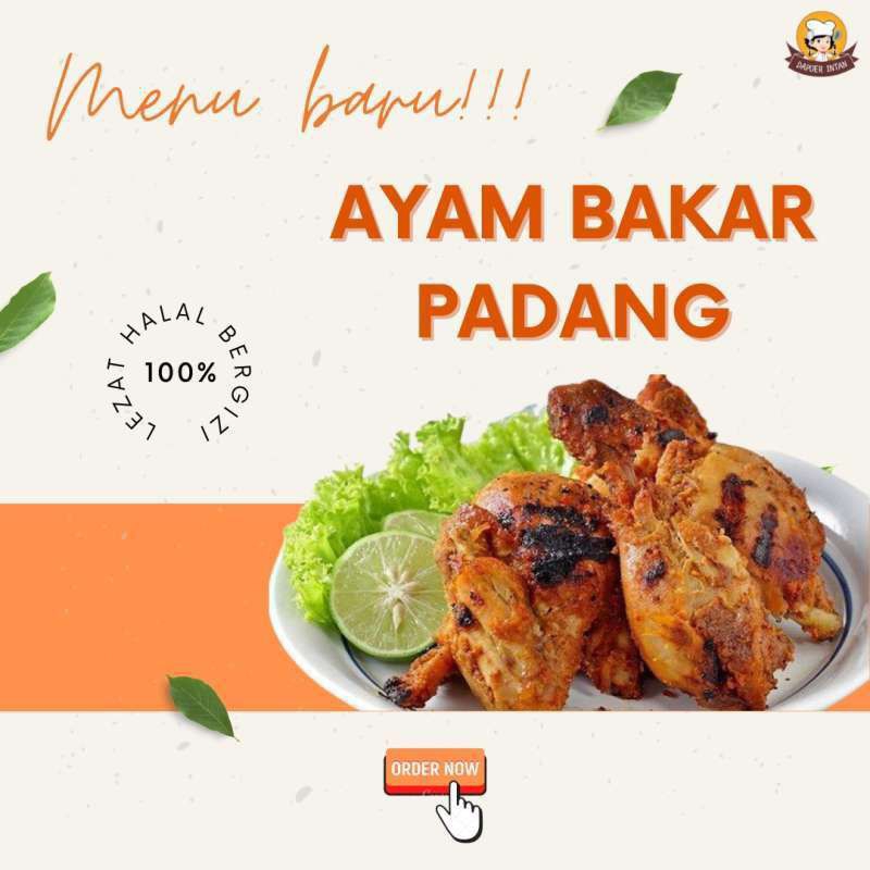 

[Dapoer intan] Ayam Bakar Padang