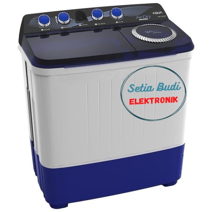 AQUA 2 TABUNG QW-1250XT MESIN CUCI 12KG / 12 KG / QW1250XT
