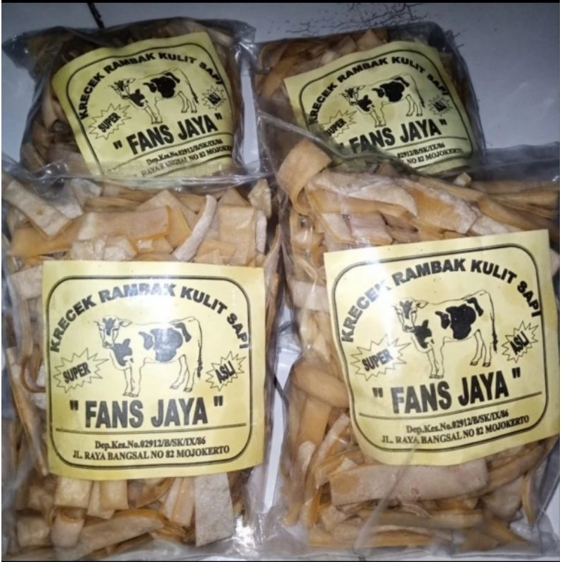 

KERUPUK RAMBAK SAPI 500 GRAM SUPER TINGGAL GORENG