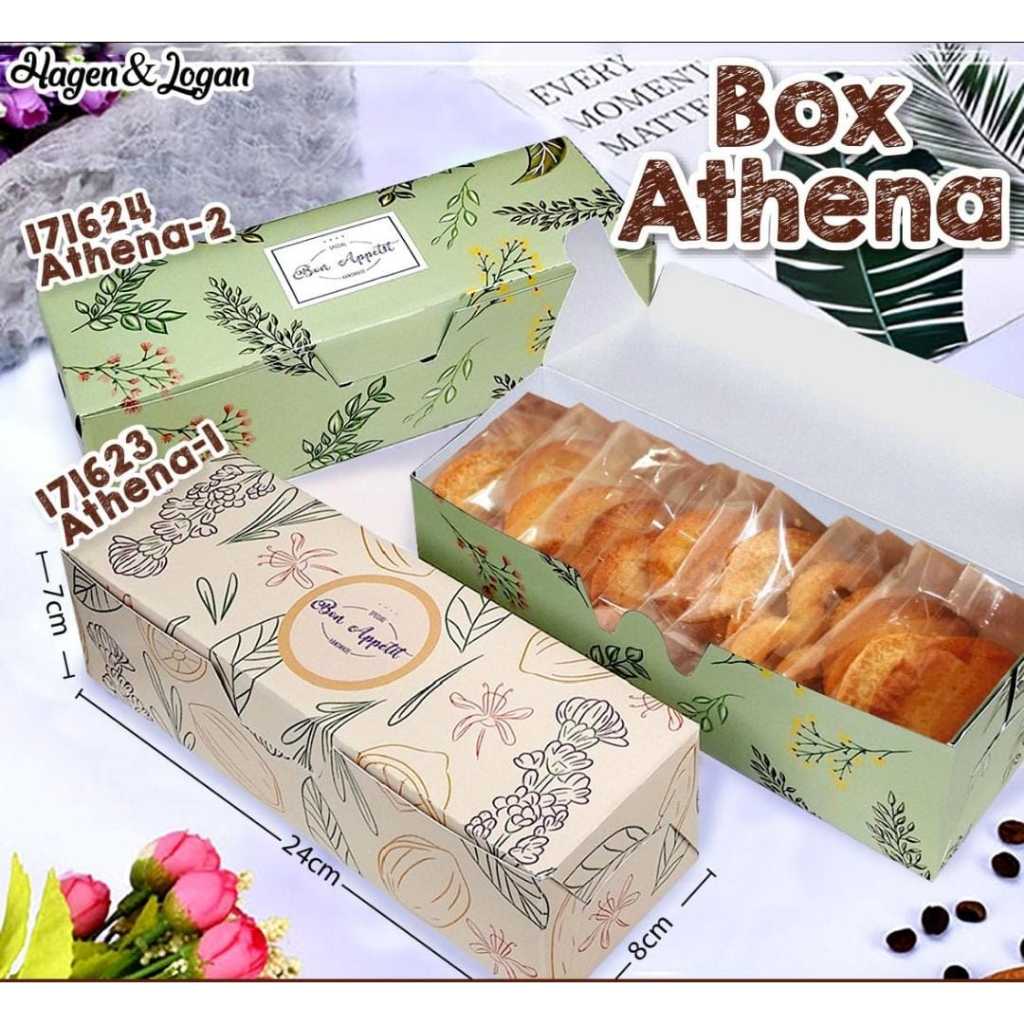 

Box Kue Persegi Panjang - Box Brownies - Box Athena