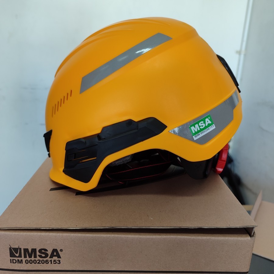 Helm Safety MSA Vgard Kuning - Helm Safety CLimbing MSA H1 - Helm Safety Climbing Murah