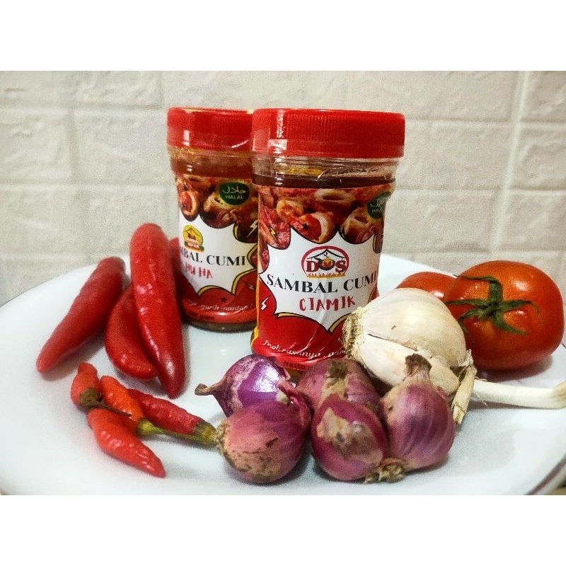 

SAMBAL CUMI CIAMIK "DS" / DS PRODUCT / SAMBAL TRADISIONAL NUSANTARA