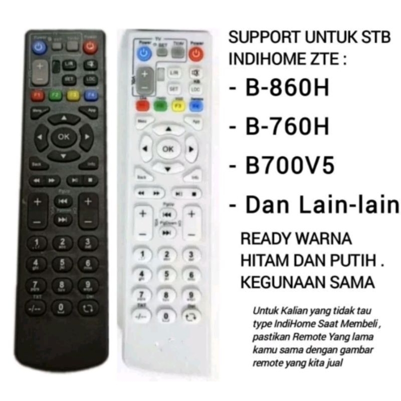 Remote STB ZTE B760H B860H V1/V2 Remot Android TV Box