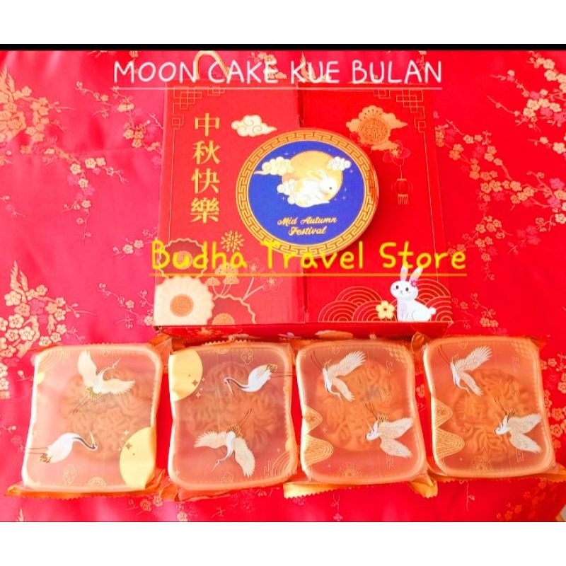 

Vegan Moon Cake Kue Bulan Rasa Tausa Tong Chiu Pia Mid Autum Festival