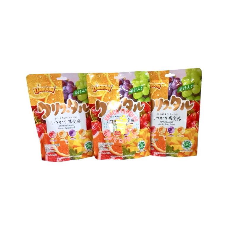 

Lianggui Permen Lunak Buah Aneka Rasa / Lianggui Peeled Fudge (1 pack isi 40 pcs)