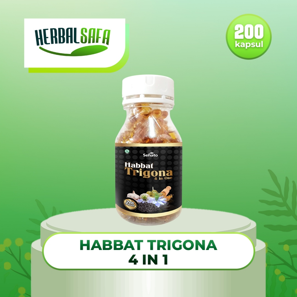 Kapsul Habbat Trigona 4 in 1 200 kapsul | SEHATO
