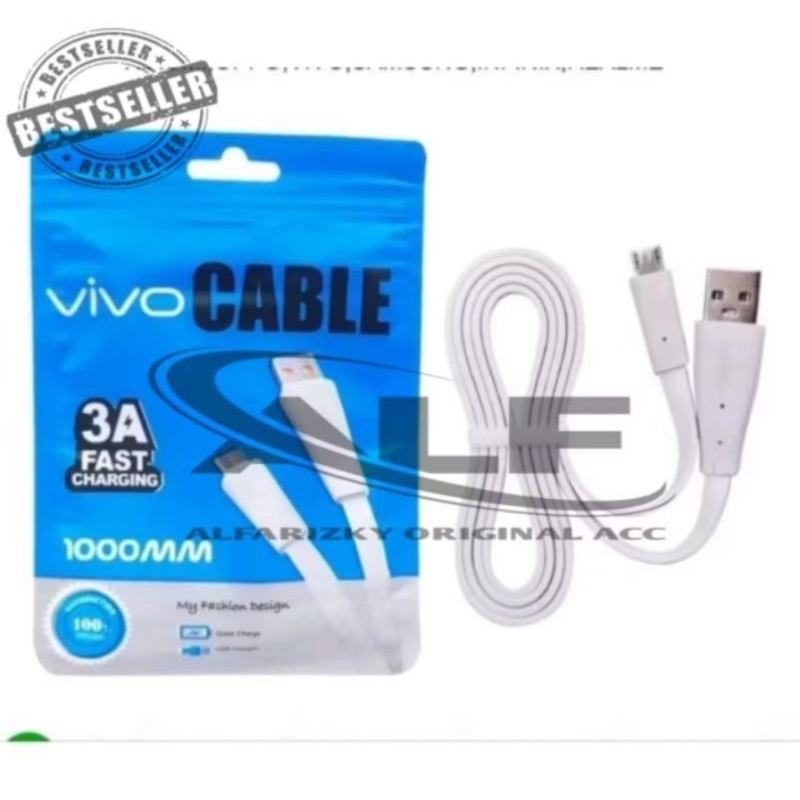 Kabel Data Branded Micro Usb For Vivo Y95 Y12 Y12S Cable Data Usb Charger