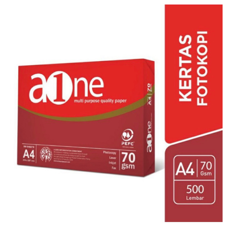 

Hvs A4 70gsm 1 rim Aone